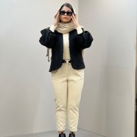 استین فانوسی گلدوزی