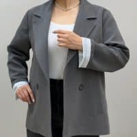 کت یقه بلیزر آستین زارا
