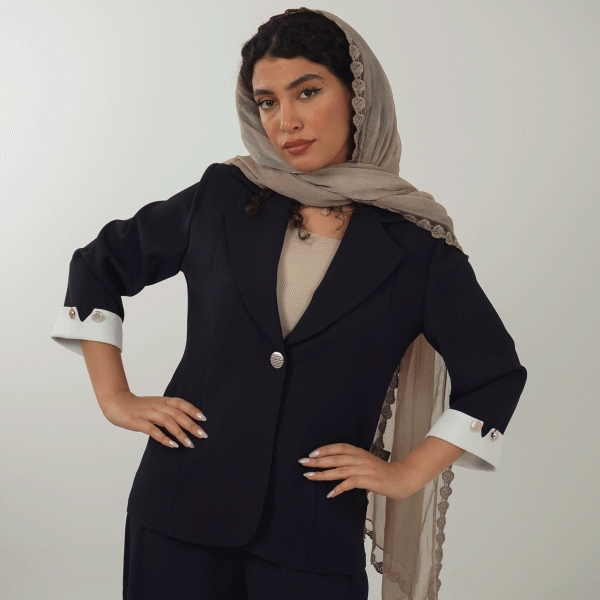 کت و شلوار مورگان مچ سفید - تصویر 15