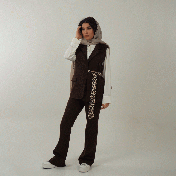 وست و شلوار کمر پلنگی - تصویر 6