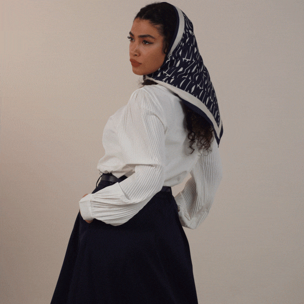 شومیز حریر آنا - تصویر 3