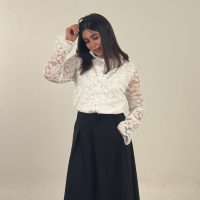 شومیز گیپور سنگدوزی
